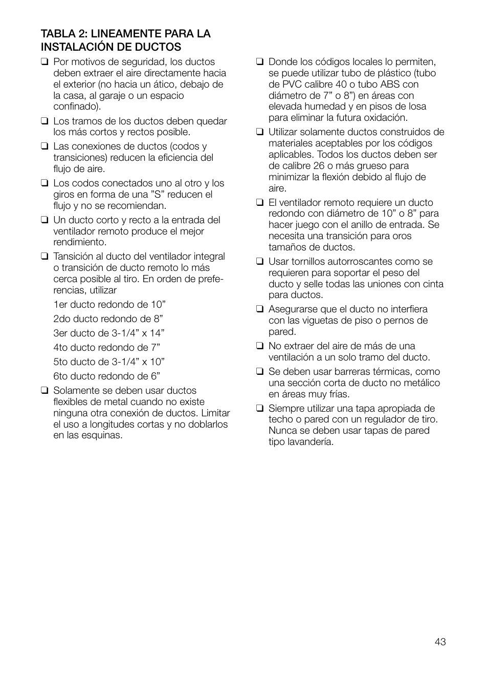 Thermador UCVM30FS User Manual | Page 43 / 56