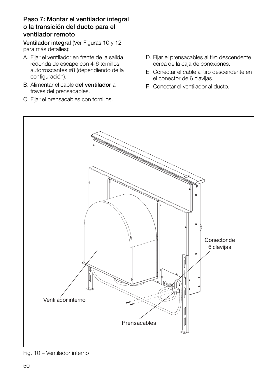 Thermador UCVM30FS User Manual | Page 50 / 56