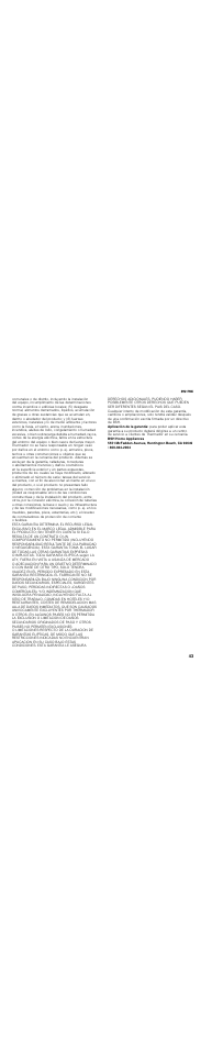 Es-mx 43 | Thermador T30IR User Manual | Page 43 / 44