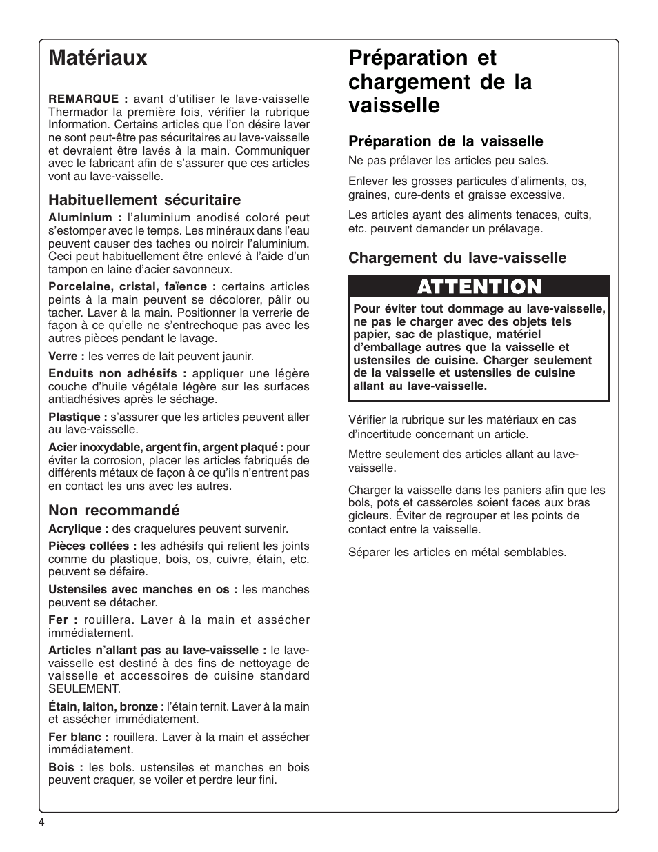 Thermador DWHD43C User Manual | Page 24 / 58