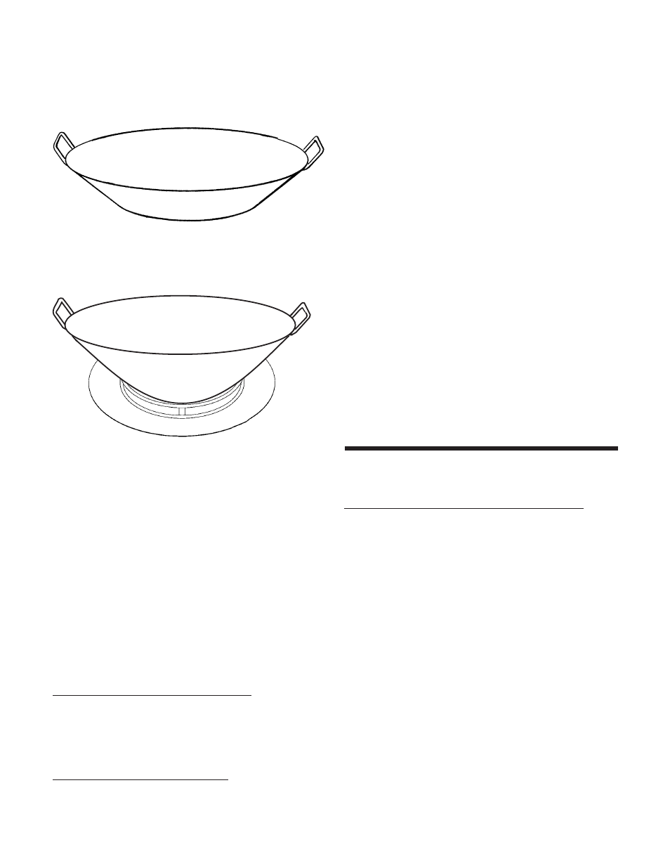 Specialty cookware, Cooking chart | Thermador PD36  EN User Manual | Page 18 / 48