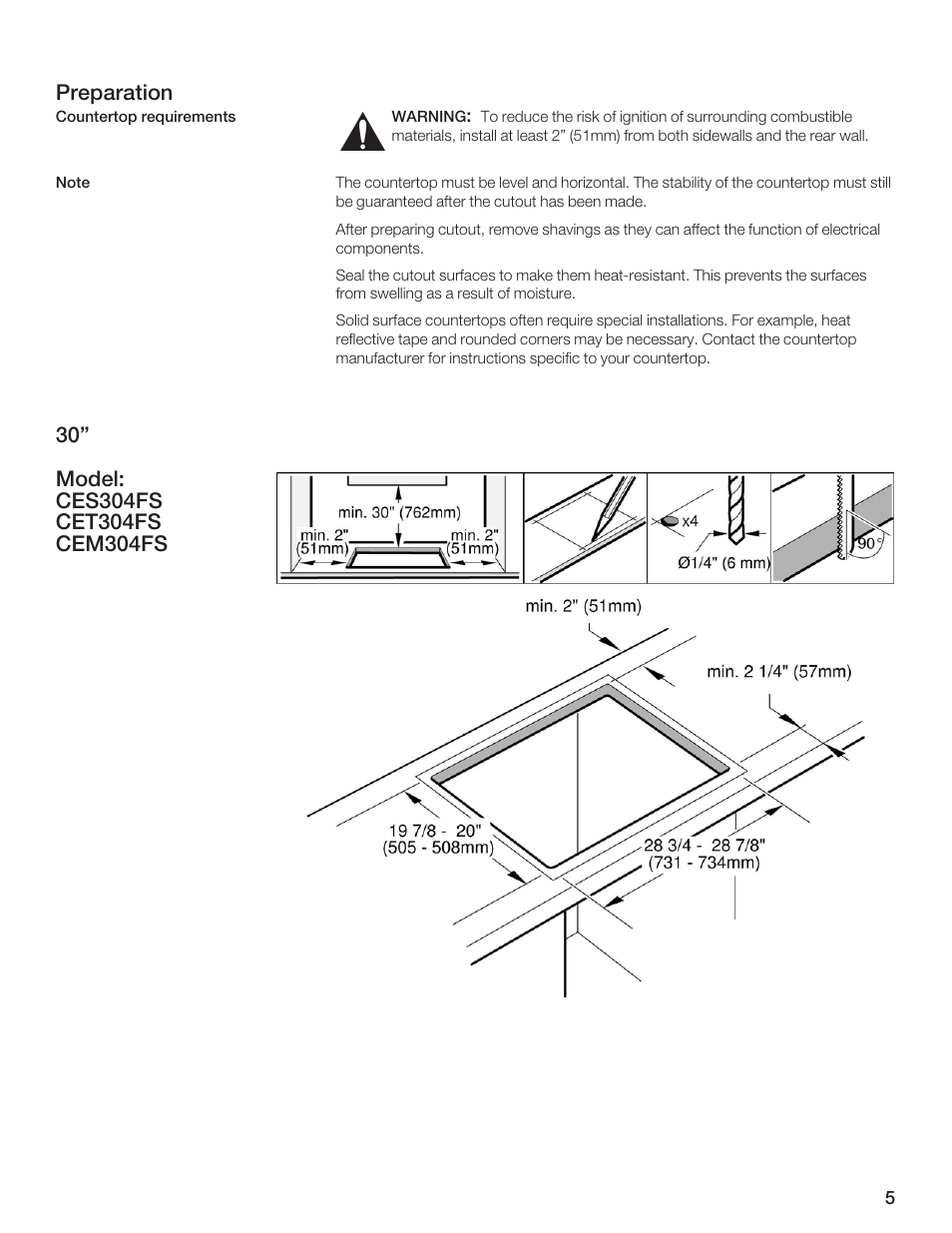 Thermador CEM365FS User Manual | Page 5 / 32