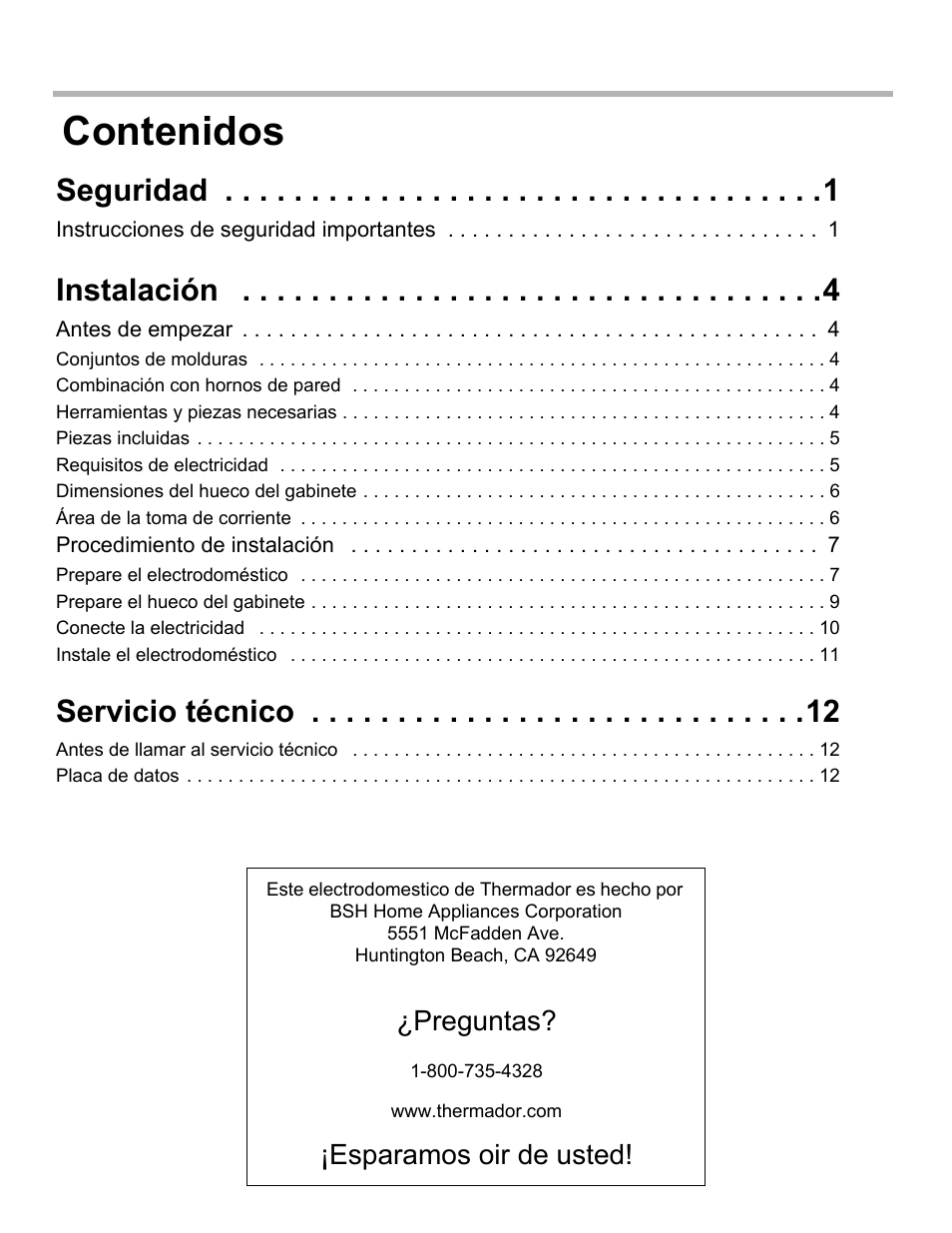 Thermador MCT30E User Manual | Page 28 / 44