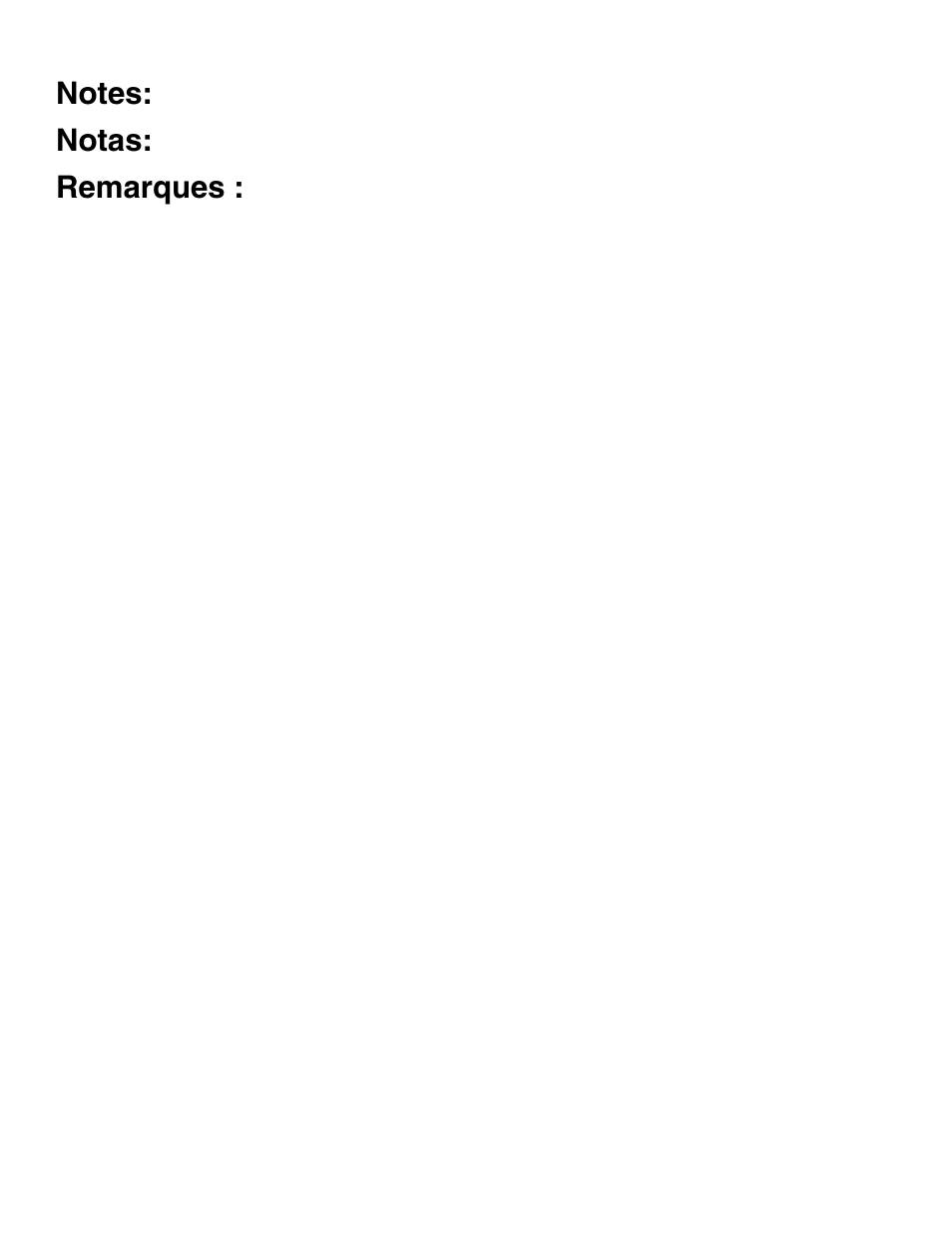 Notes, Notas, Remarques | Thermador MCT30E User Manual | Page 41 / 44