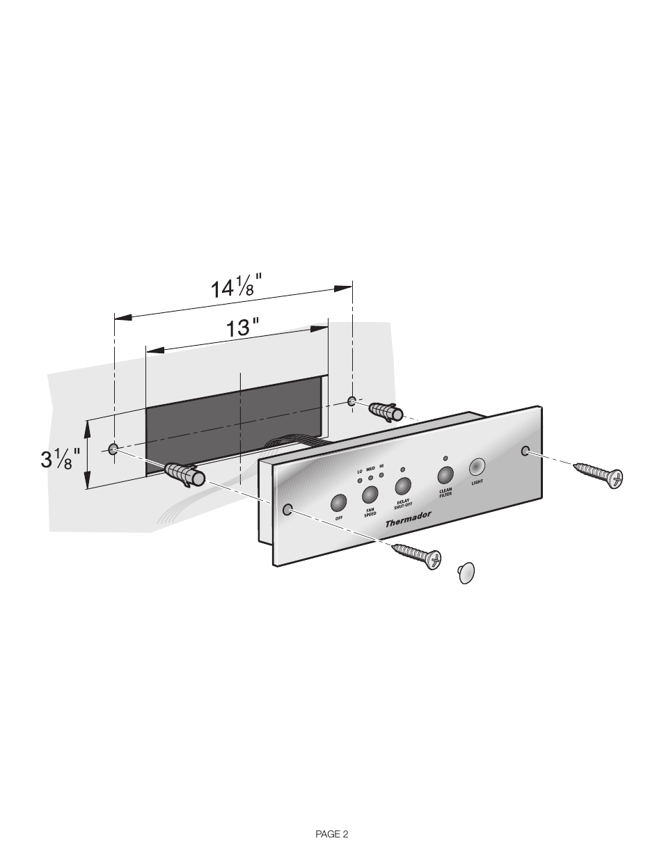 Thermador VCI2REM User Manual | Page 2 / 4