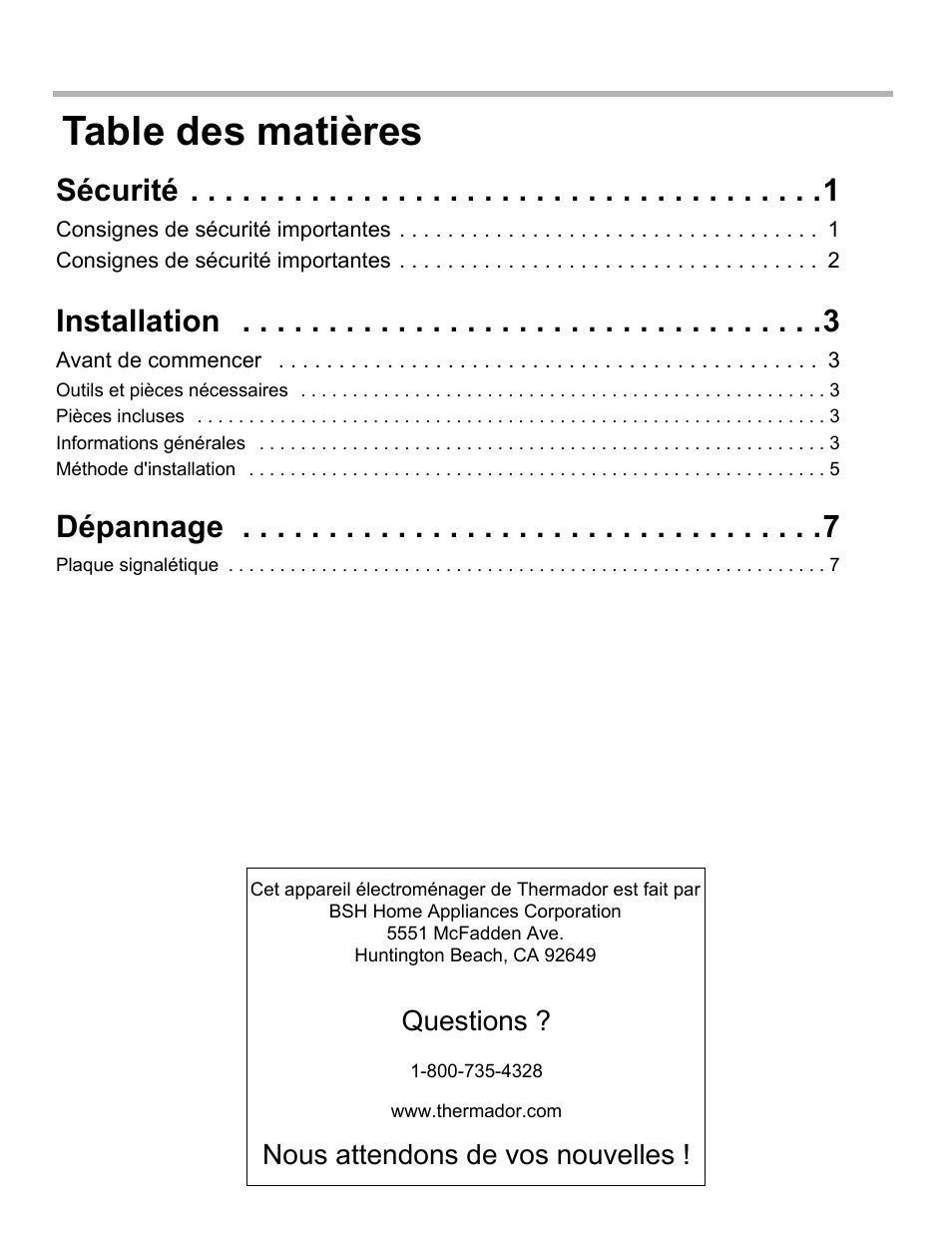 Thermador WD30  EU User Manual | Page 10 / 28