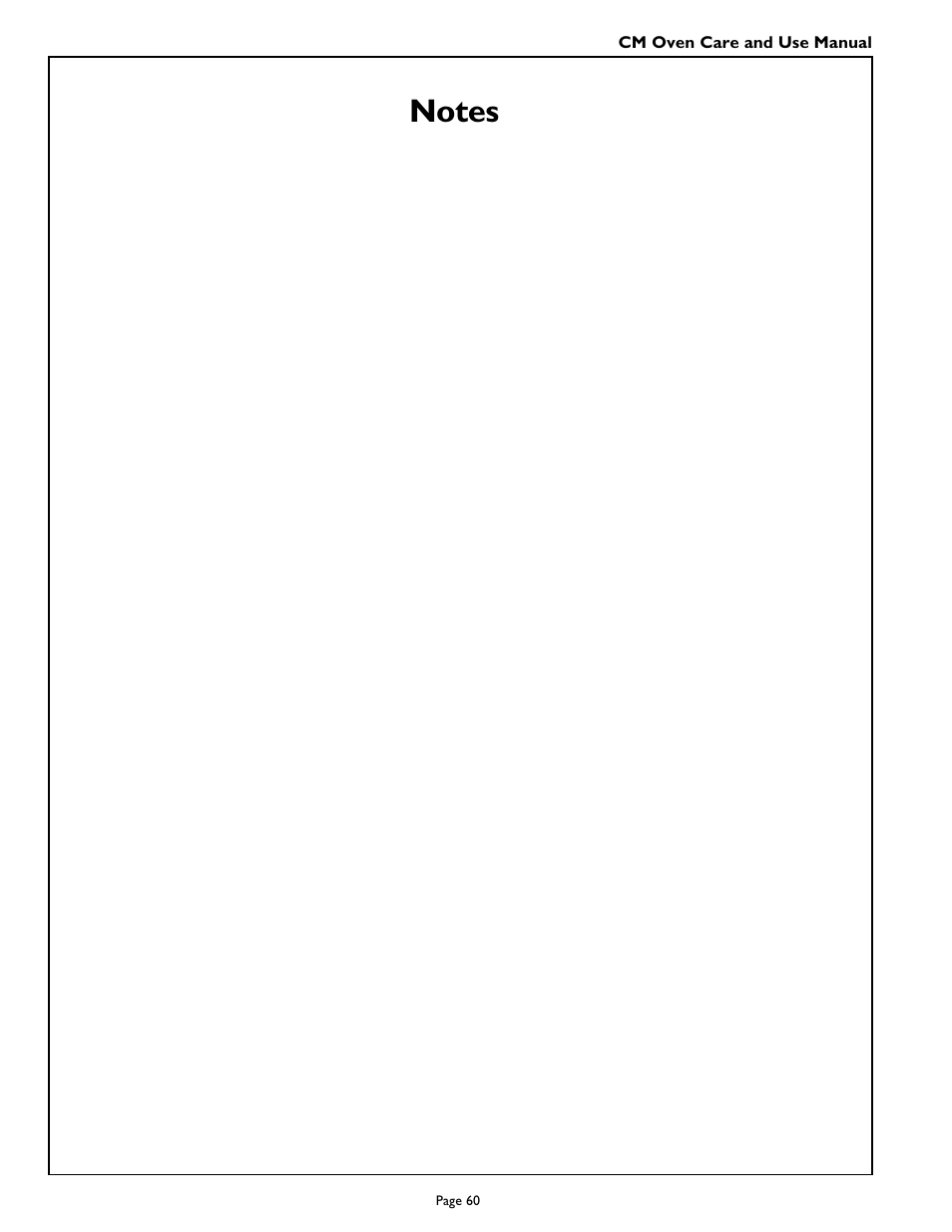 Thermador CM301 User Manual | Page 62 / 64