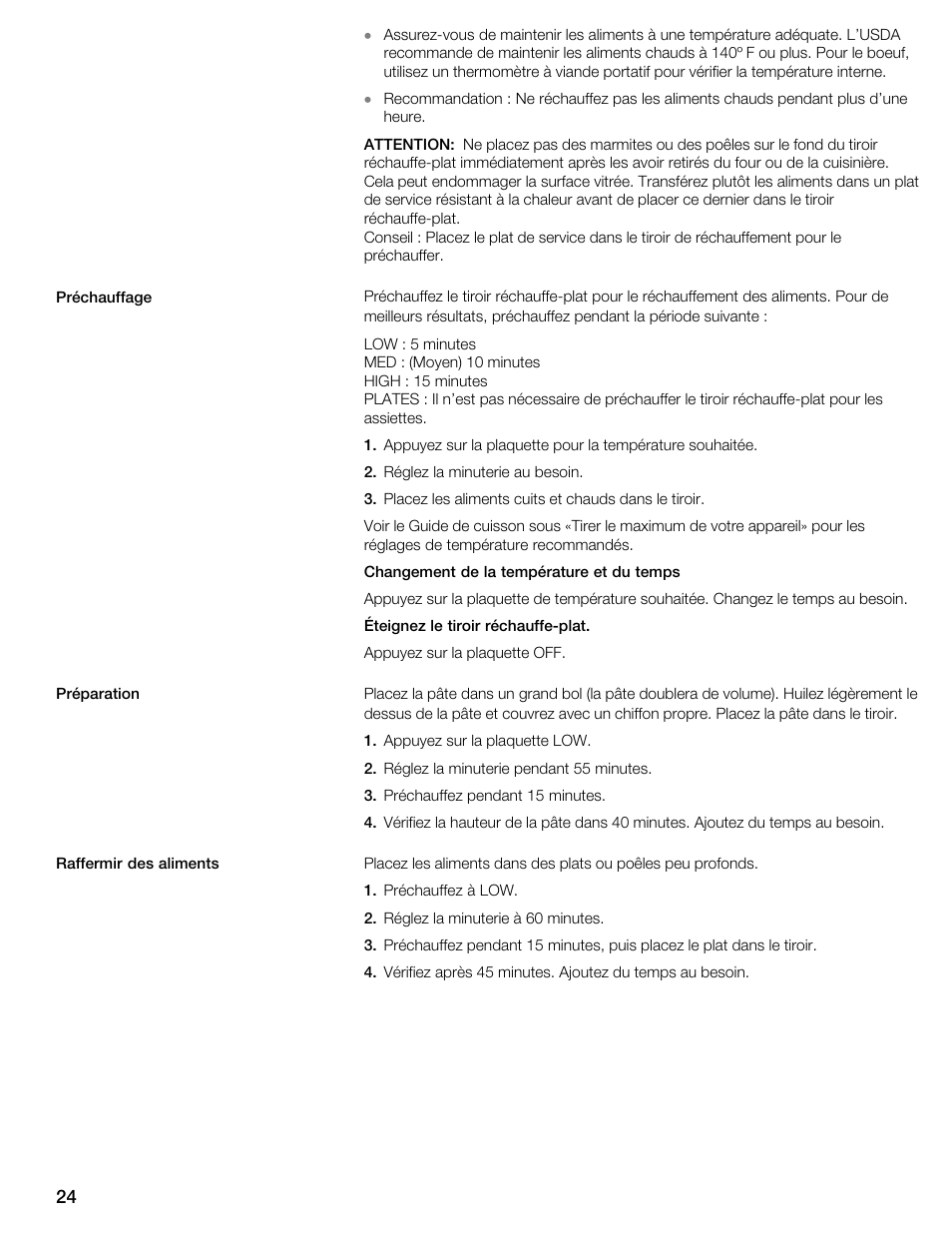 Thermador WDC36 User Manual | Page 24 / 44