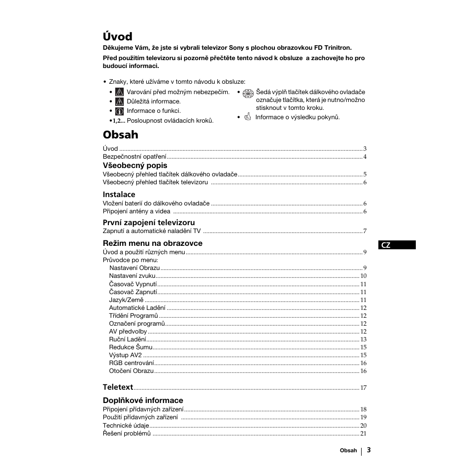 Sony KV-21LS30K User Manual | Page 40 / 116