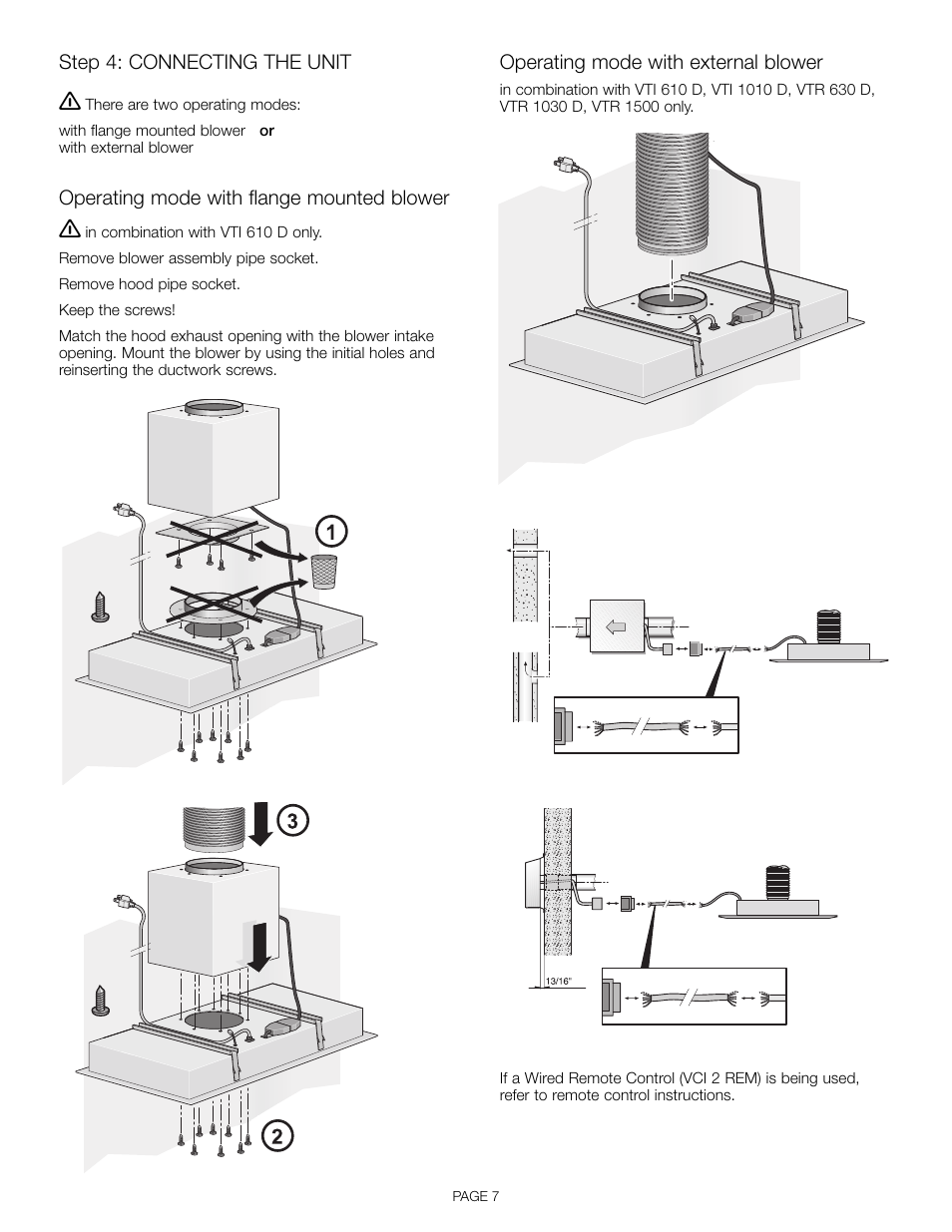 Thermador VCI 230/236/248 DS User Manual | Page 9 / 28