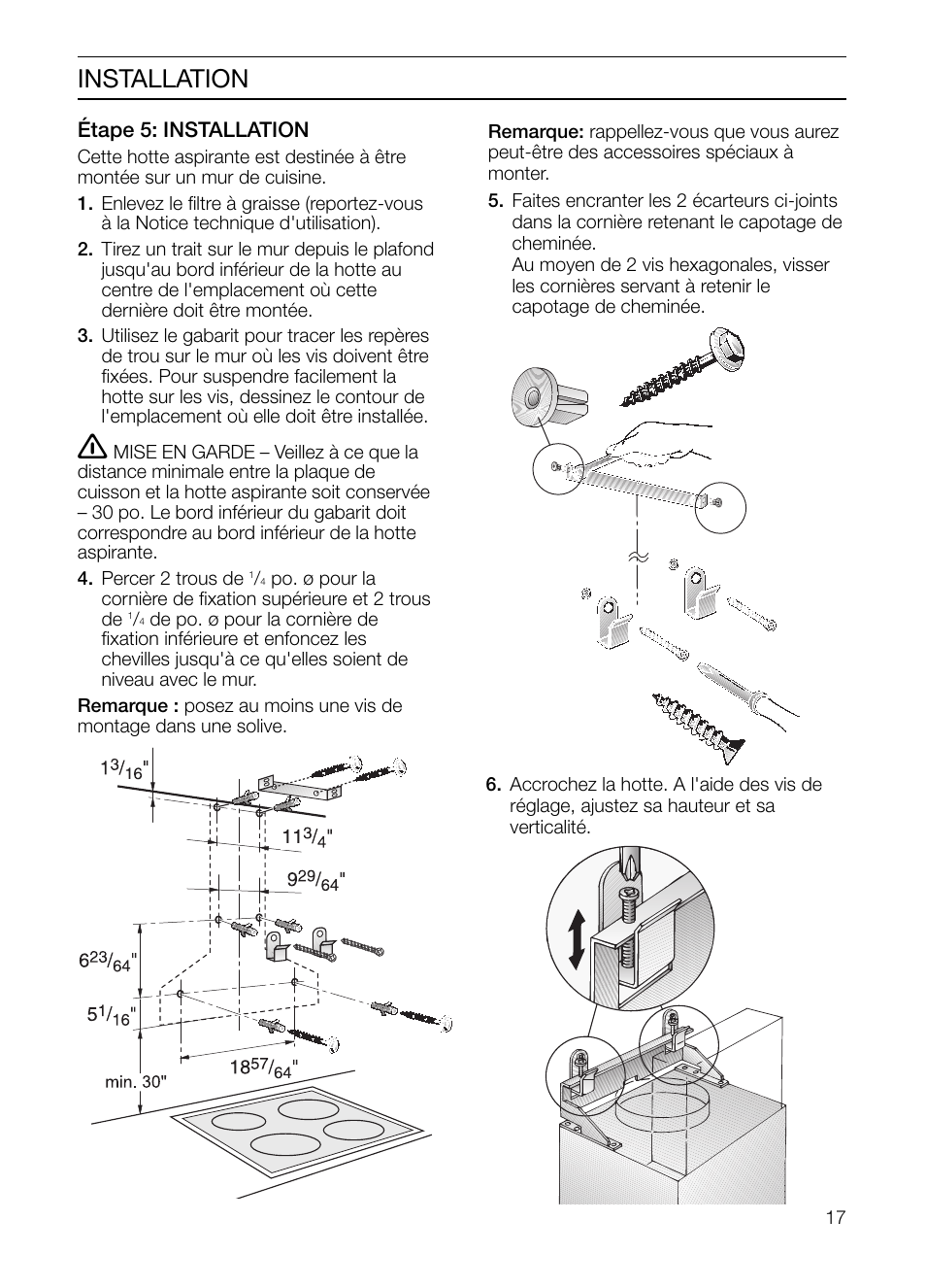 Installation | Thermador HMCN36FS User Manual | Page 17 / 32