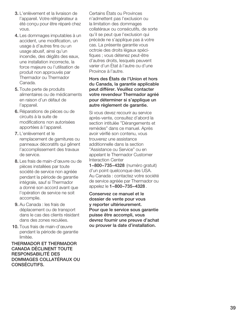 Thermador T24IW  EN User Manual | Page 39 / 60