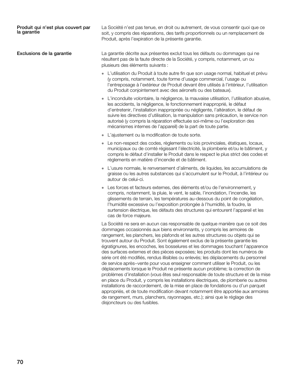 Thermador CES304FS User Manual | Page 70 / 108