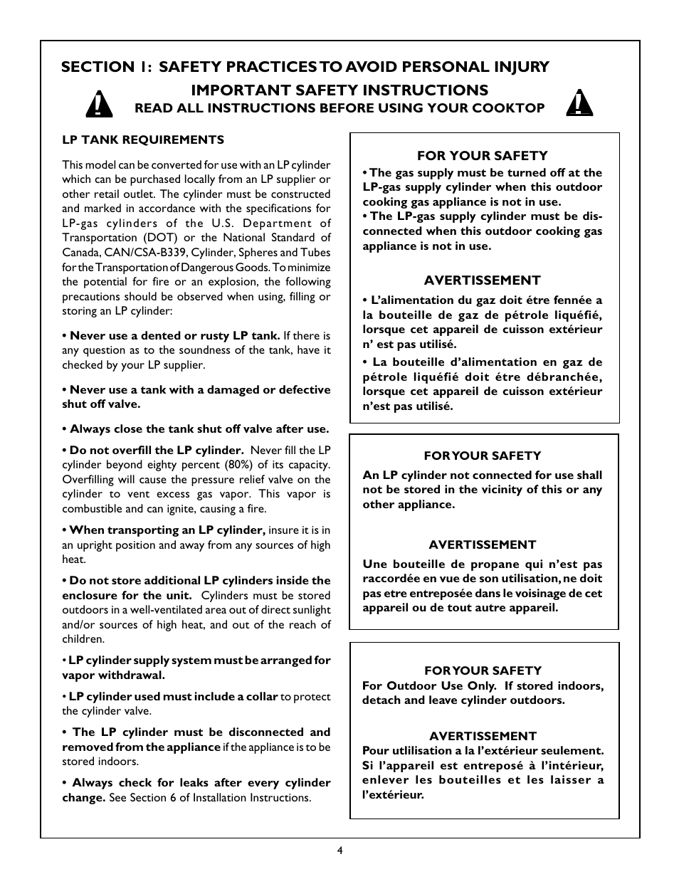 Important safety instructions | Thermador SB2B User Manual | Page 6 / 19