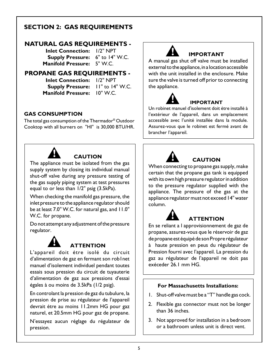 Thermador SB2B User Manual | Page 7 / 19