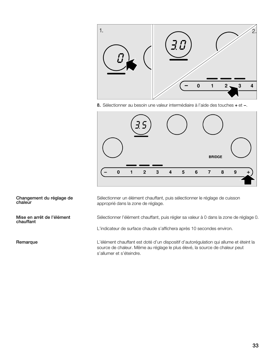 Thermador ELECTRICCOOKTOPS CET366FS User Manual | Page 33 / 72