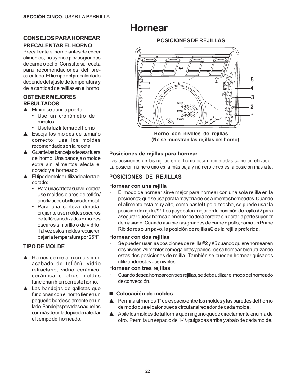 Hornear | Thermador Pro-Harmony DP36 User Manual | Page 108 / 128