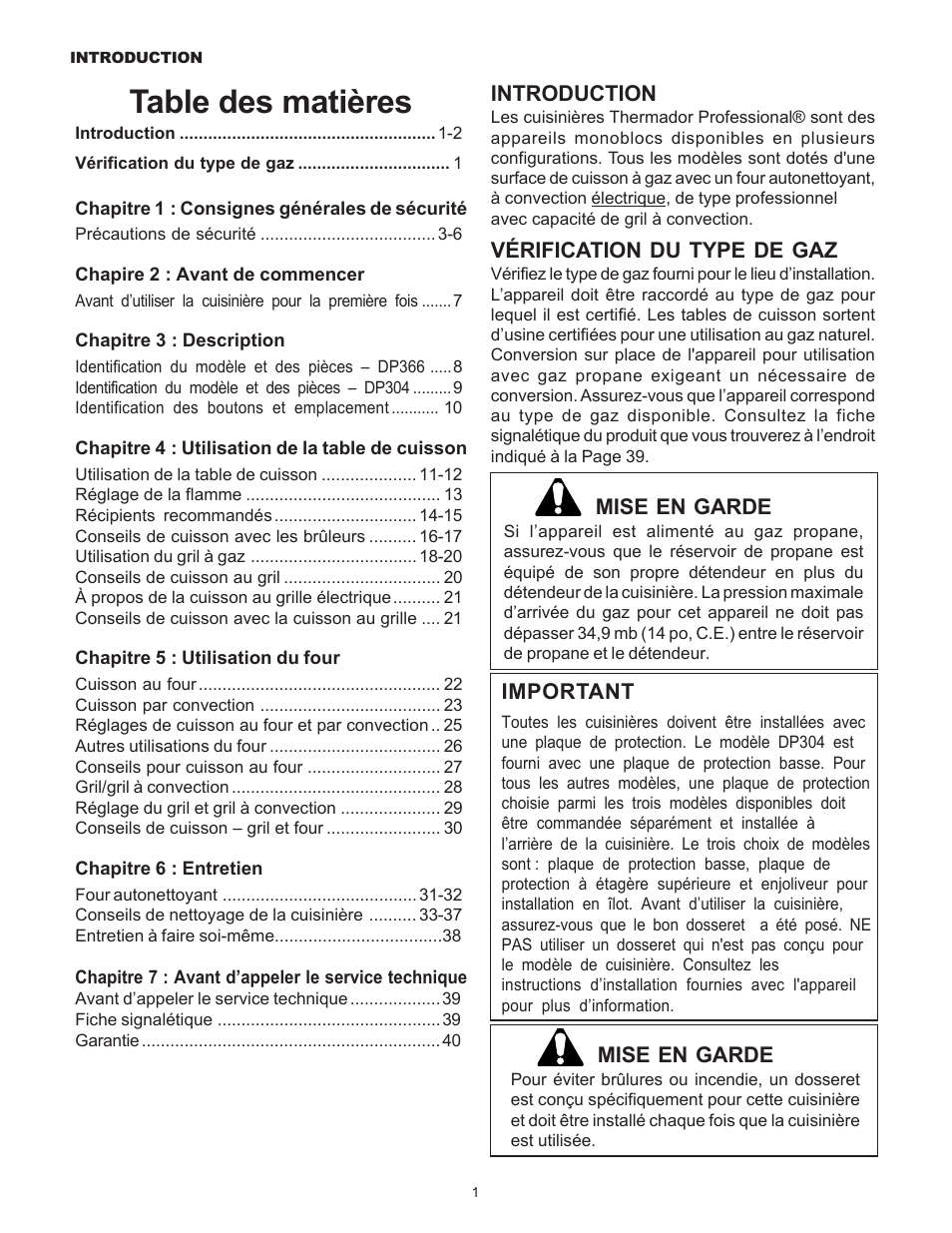 Thermador Pro-Harmony DP36 User Manual | Page 45 / 128