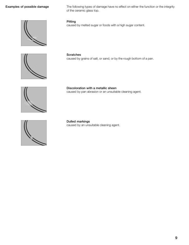 Thermador CIT304E User Manual | Page 9 / 74