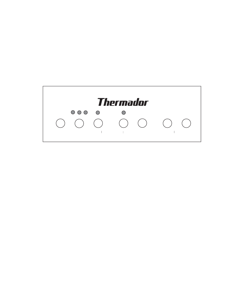 Fonctionnement de la hotte, Panneau de contrôle pour hotte | Thermador PH48 User Manual | Page 12 / 28