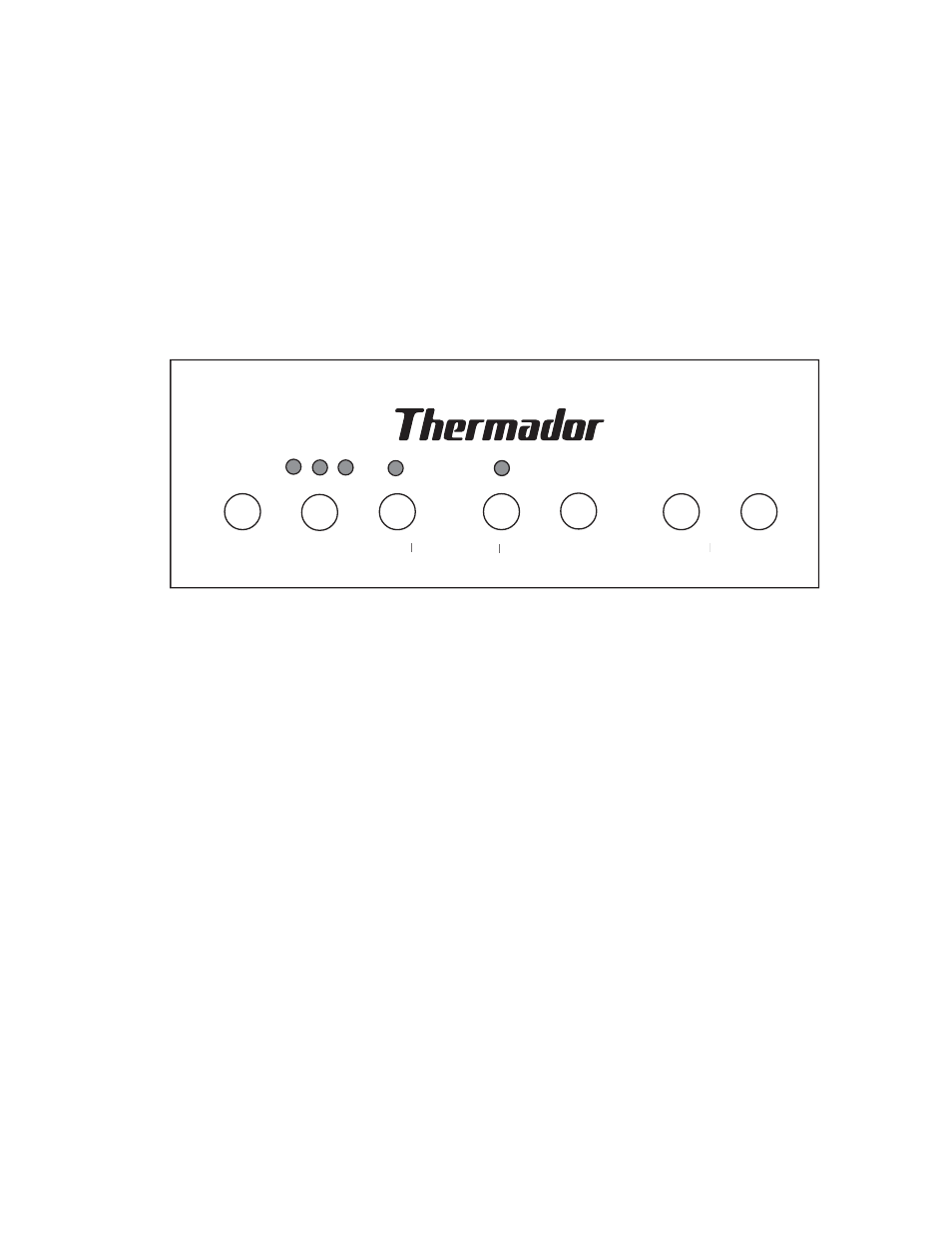 Operar la campana, Panel de control para las campanas | Thermador PH48 User Manual | Page 20 / 28