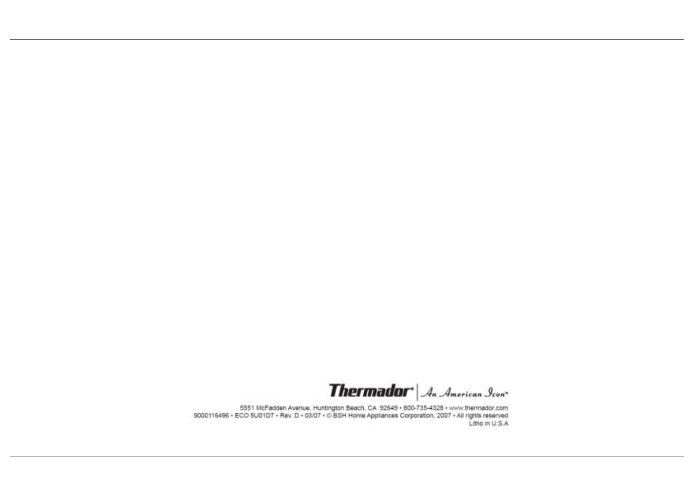 Thermador Pro P24 User Manual | Page 4 / 4