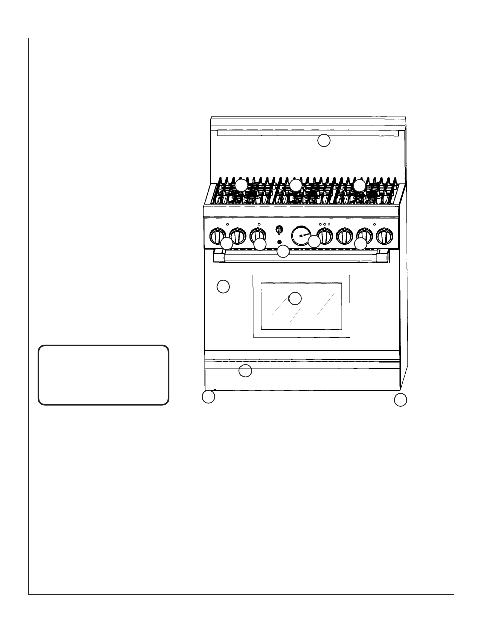 Warning | Thermador PDR36 User Manual | Page 11 / 48