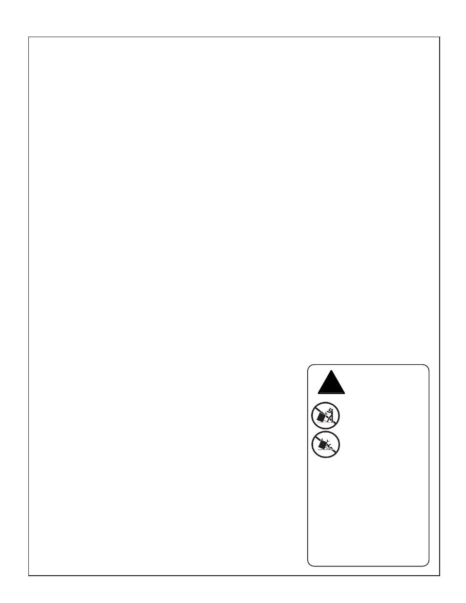 Safety practices to avoid personal injury, Precautions | Thermador PDR36 User Manual | Page 6 / 48