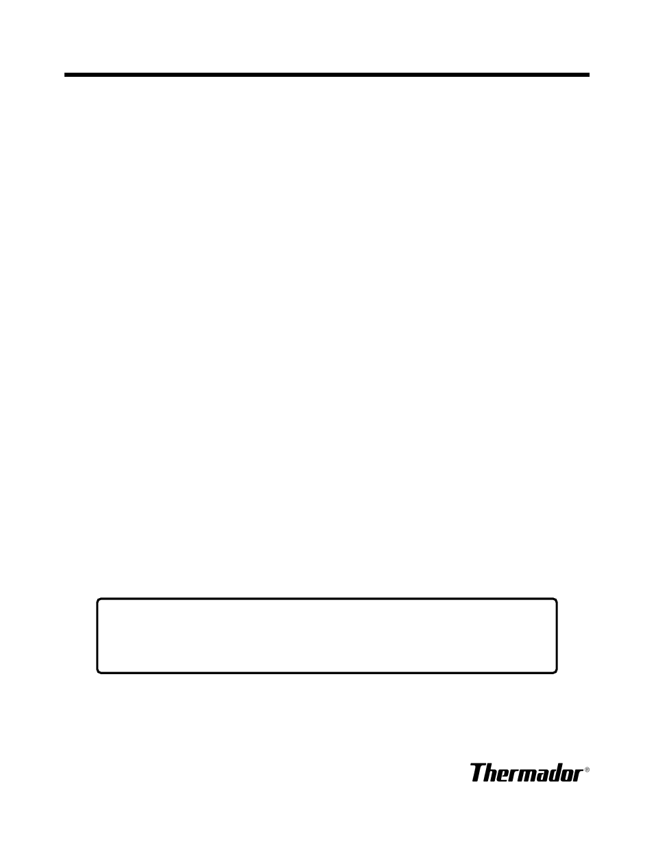 Location of data plate | Thermador WD24 User Manual | Page 8 / 8