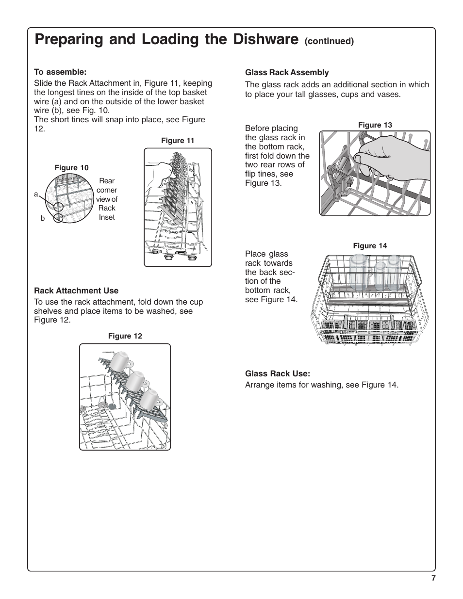 Preparing and loading the dishware | Thermador DWHD94BF User Manual | Page 9 / 28