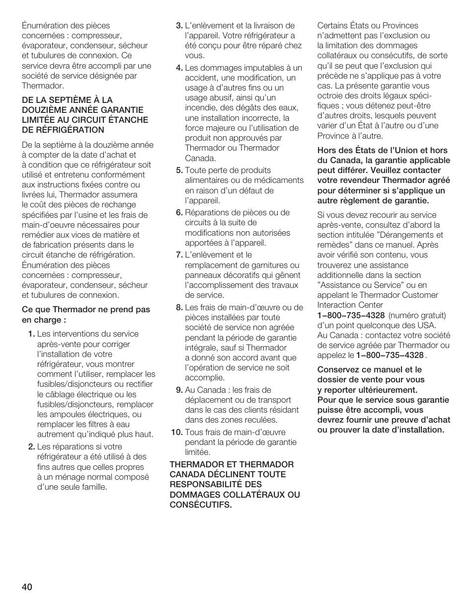 Thermador T24IR User Manual | Page 40 / 64