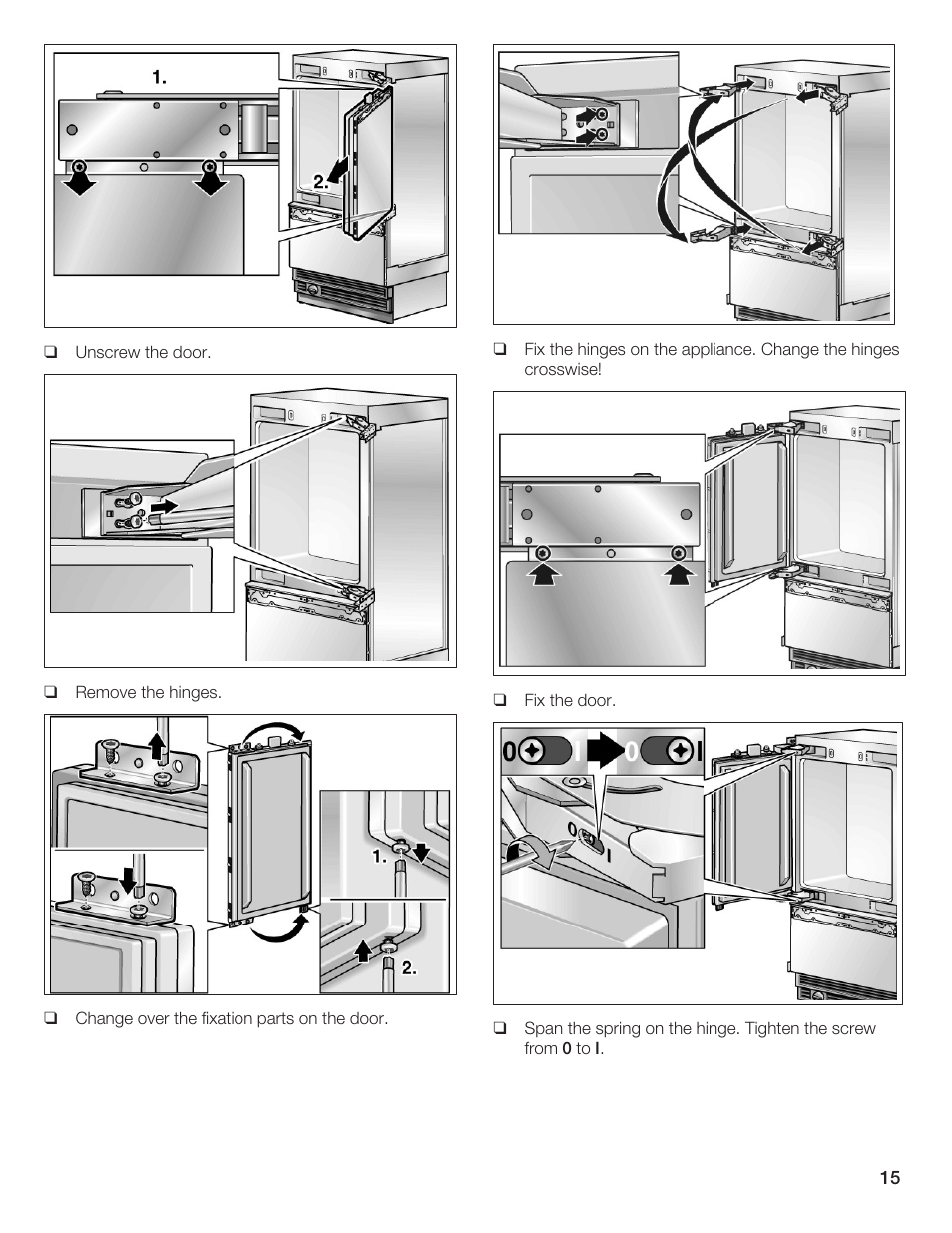 Thermador T36IB70NSP User Manual | Page 15 / 104