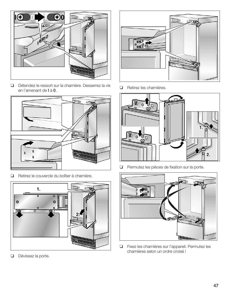 Thermador T36IB70NSP User Manual | Page 47 / 104