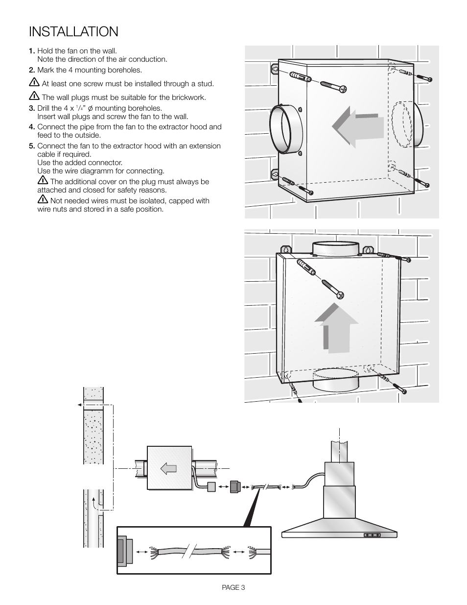 Installation | Thermador VTI610D User Manual | Page 5 / 16