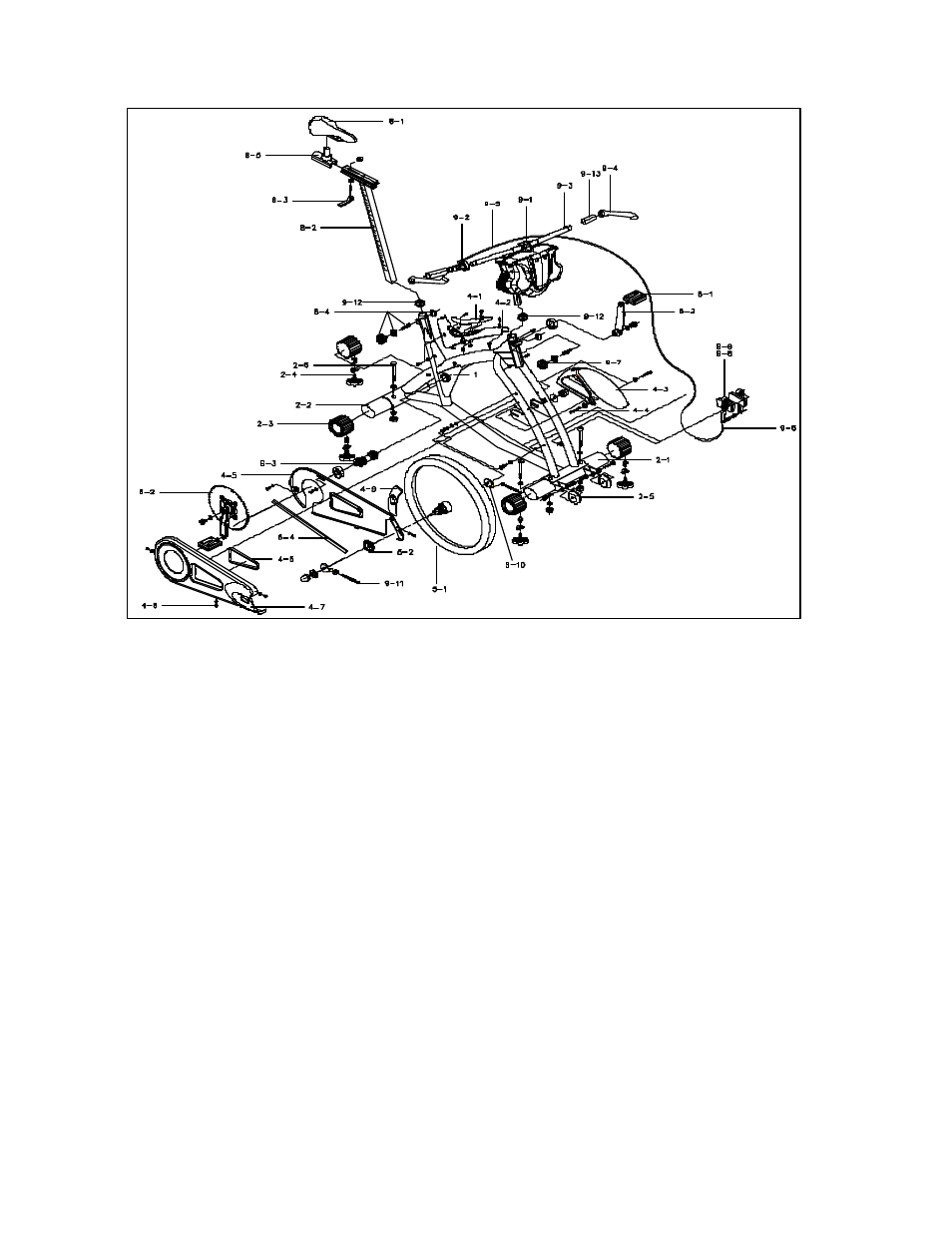 Exploded view & parts identification | Trixter X-Bike User Manual | Page 31 / 43