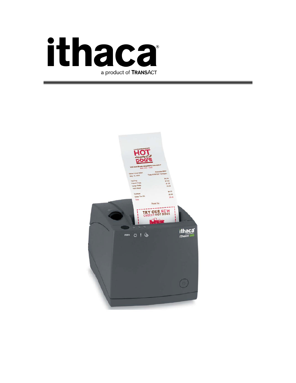 TransAct Technologies ITHERM 280 User Manual | 349 pages