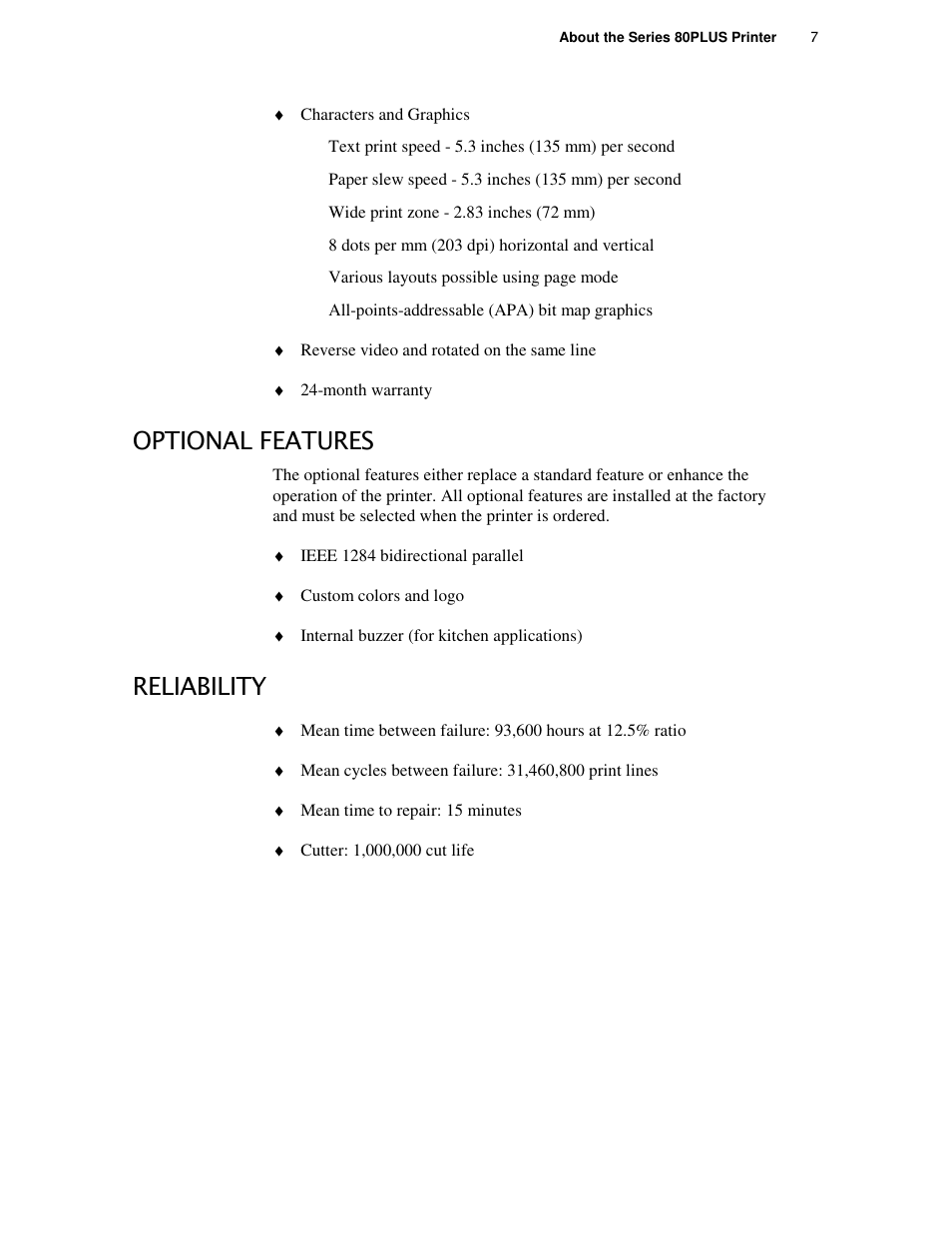 TransAct Technologies ITHACA 80PLUS User Manual | Page 17 / 45