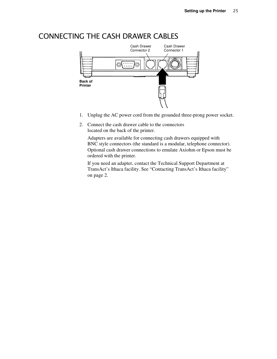 TransAct Technologies ITHACA 80PLUS User Manual | Page 35 / 45