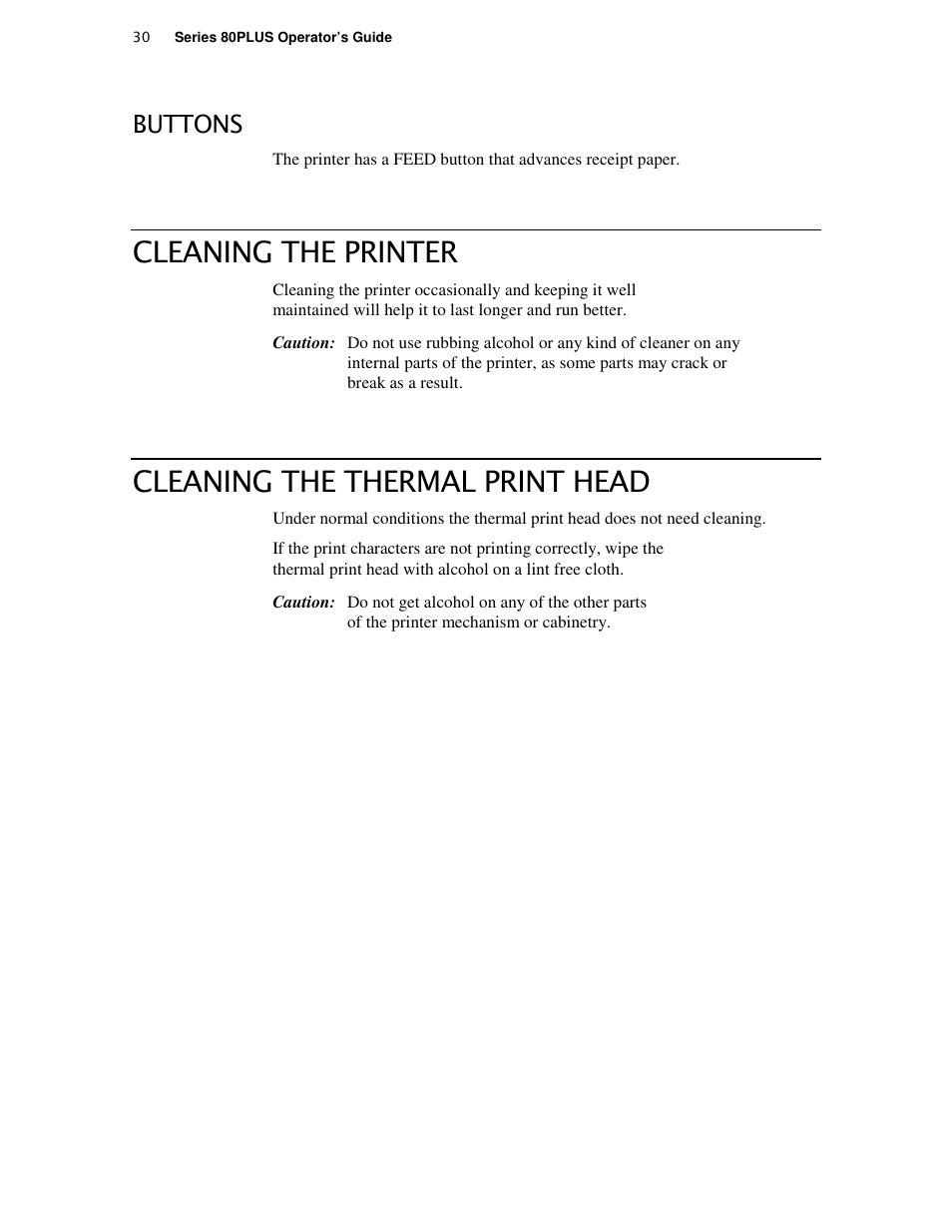 TransAct Technologies ITHACA 80PLUS User Manual | Page 40 / 45