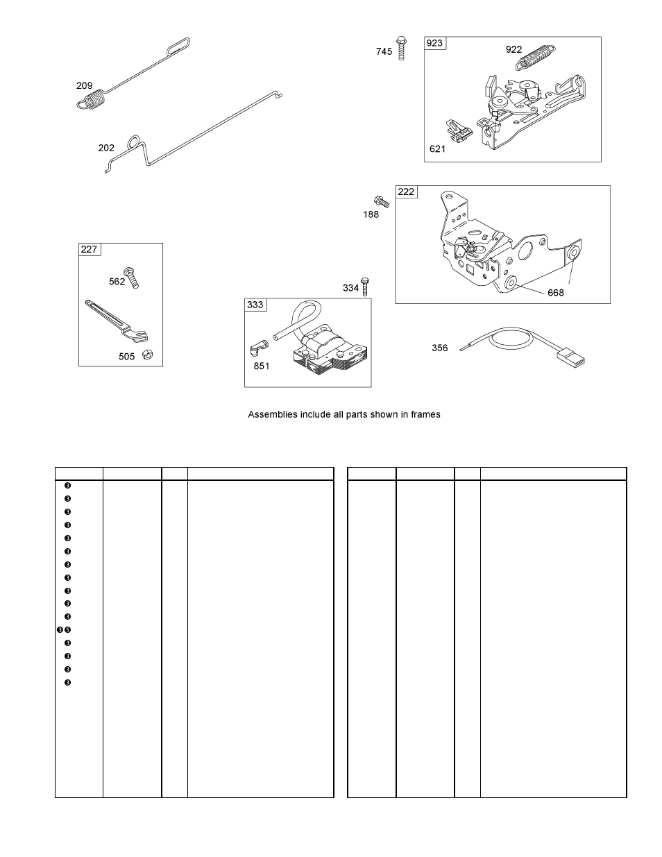 Governor assembly | Toro SUPER RECYCLER 20055 User Manual | Page 16 / 24