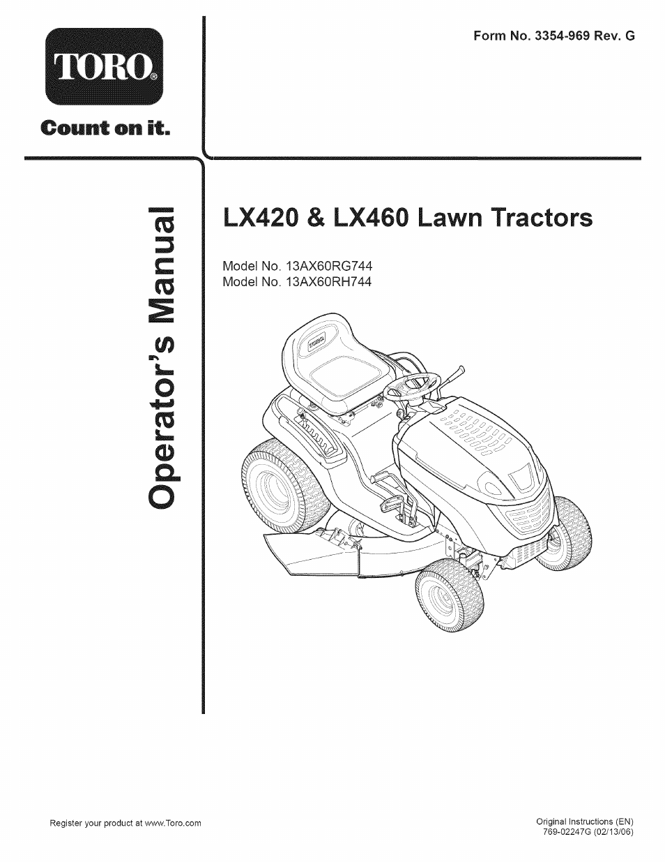 Toro 13AX60RG744 User Manual | 36 pages
