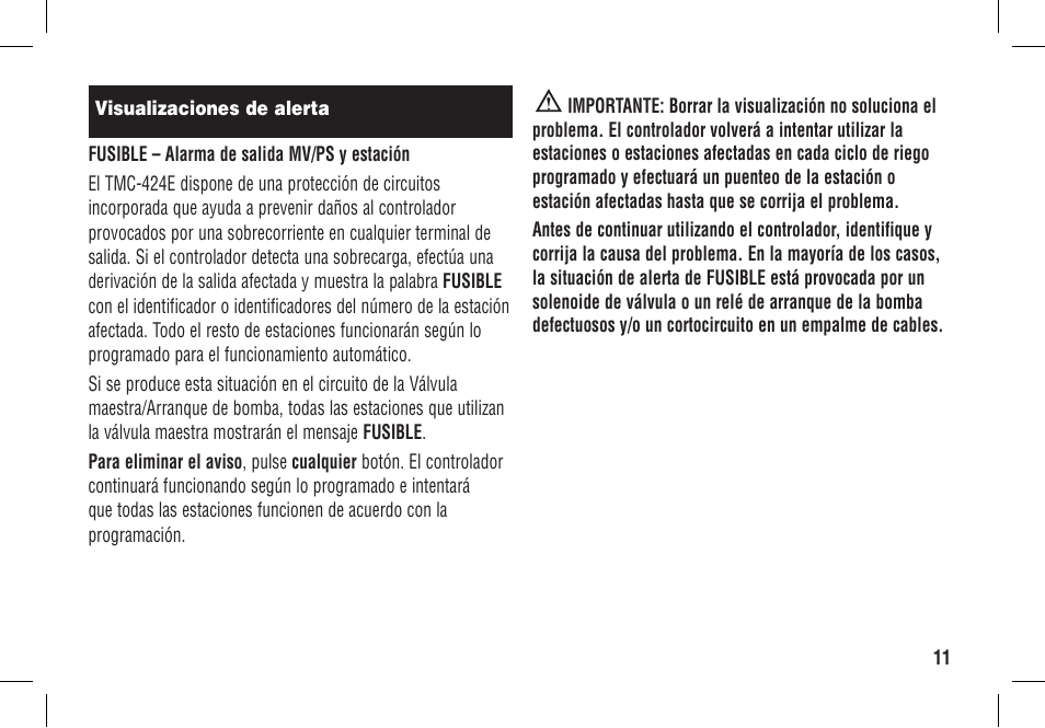 Toro TMC-424E User Manual | Page 23 / 36