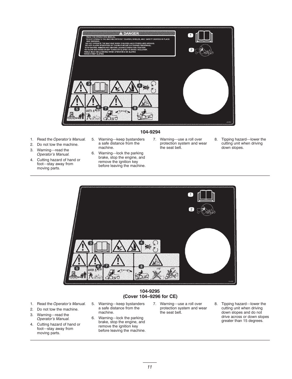 Toro 5400-D User Manual | Page 11 / 52