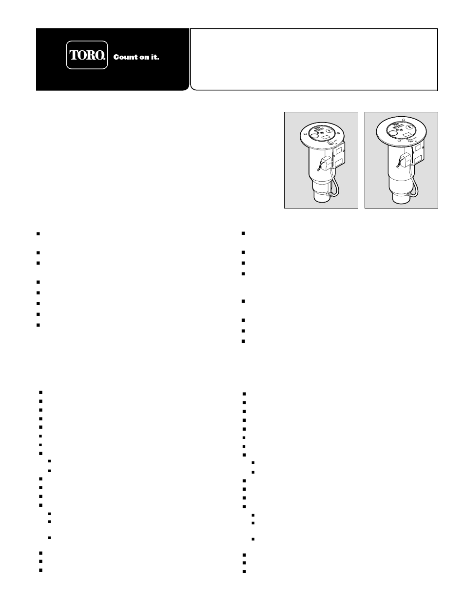 Toro 880S User Manual | 10 pages