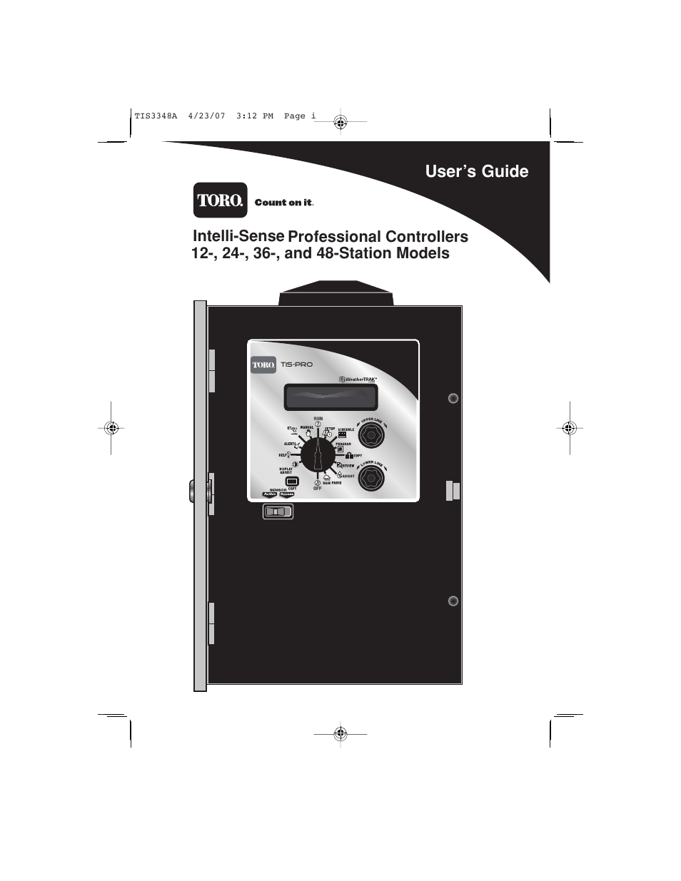 Toro 12 User Manual | 88 pages