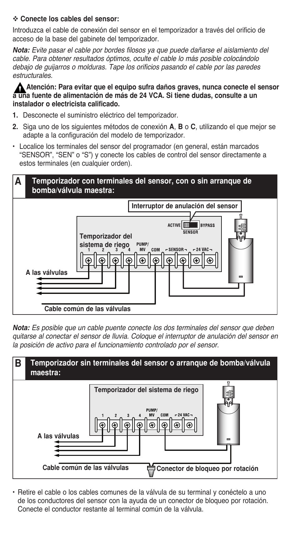 Toro WIRED RAINSENSOR 53853 User Manual | Page 10 / 12