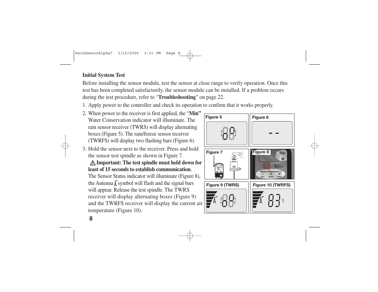 Toro TWRS User Manual | Page 10 / 28
