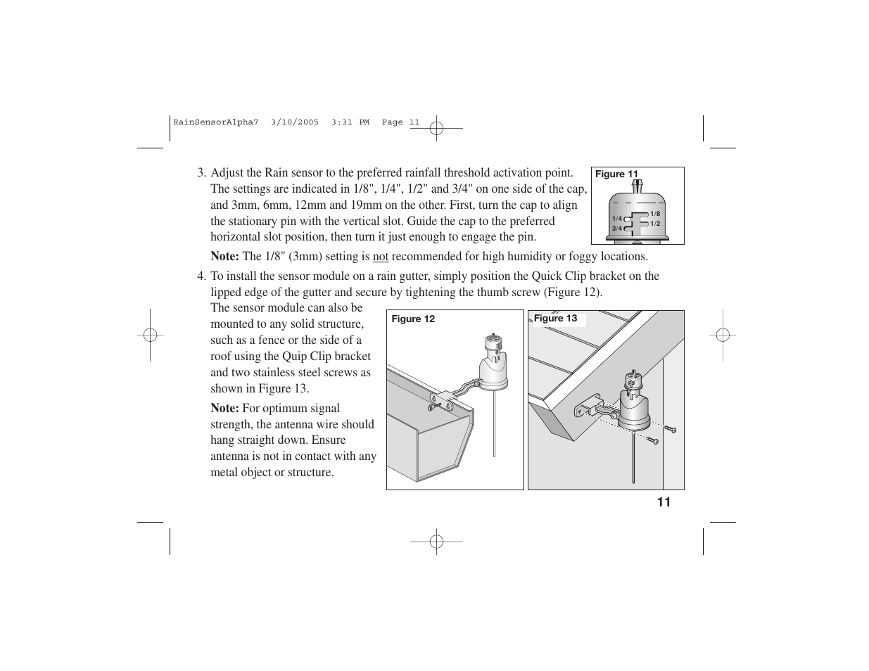 Toro TWRS User Manual | Page 13 / 28