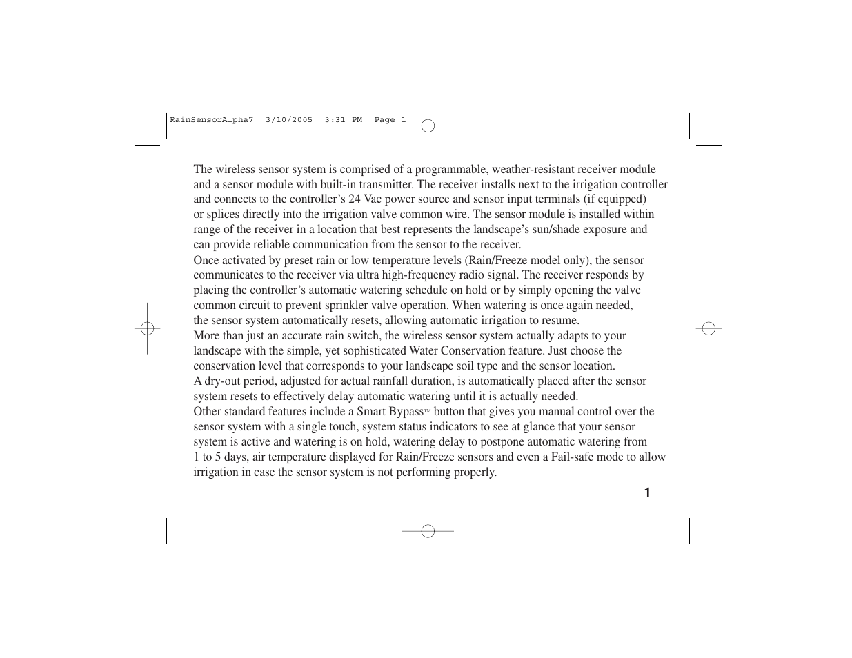 Toro TWRS User Manual | Page 3 / 28