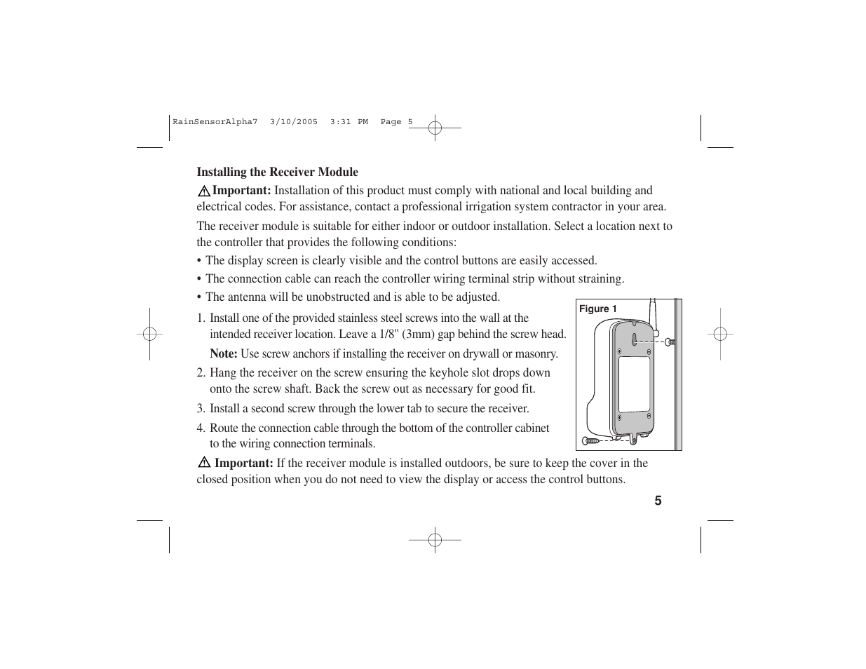 Toro TWRS User Manual | Page 7 / 28